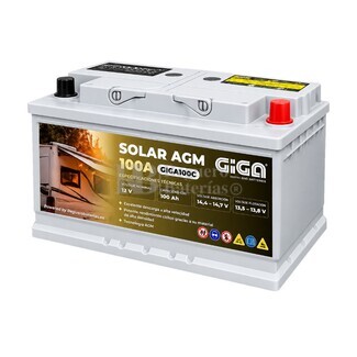 Bater�a AGM GIGA GN100-AGM 100Ah | Soluci�n para Camper, Caravana y Autocaravana